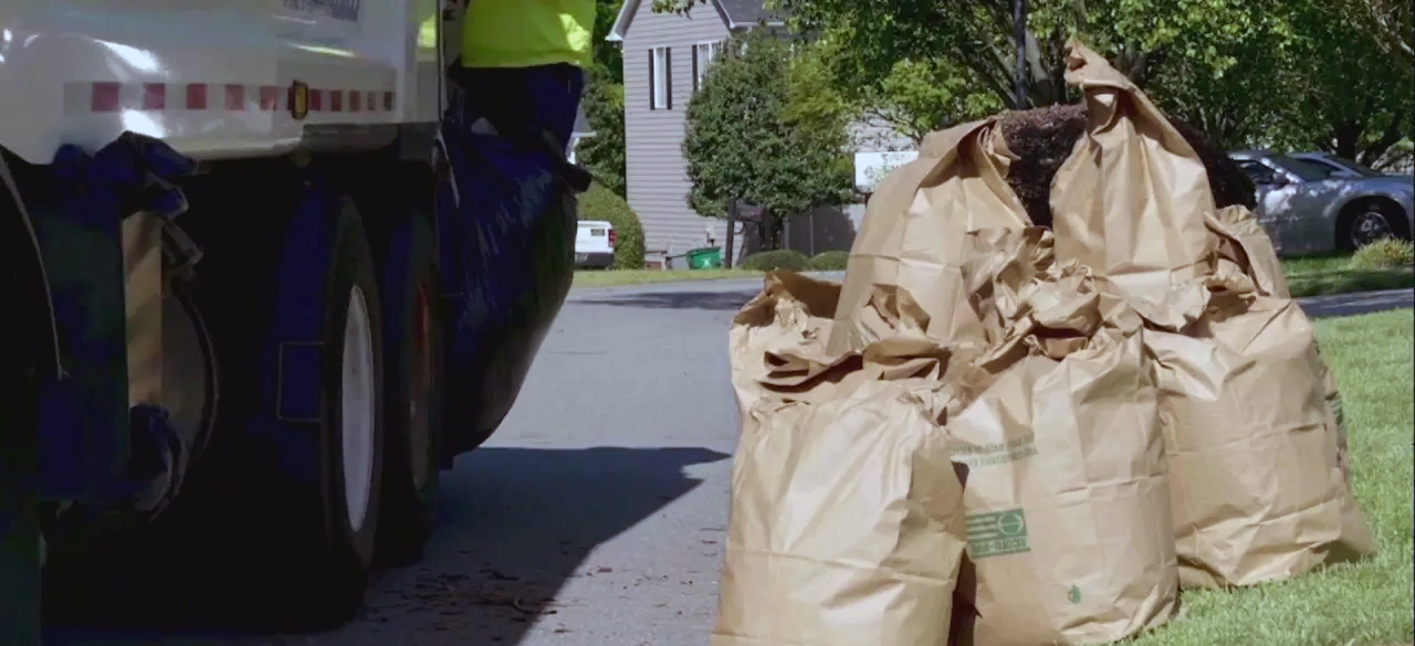 Photo of yardwaste bags